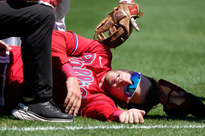 Philadelphia Phillies first baseman Rhys Hoskins